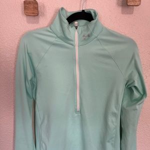 3/4 zip long sleeve sweatshirt